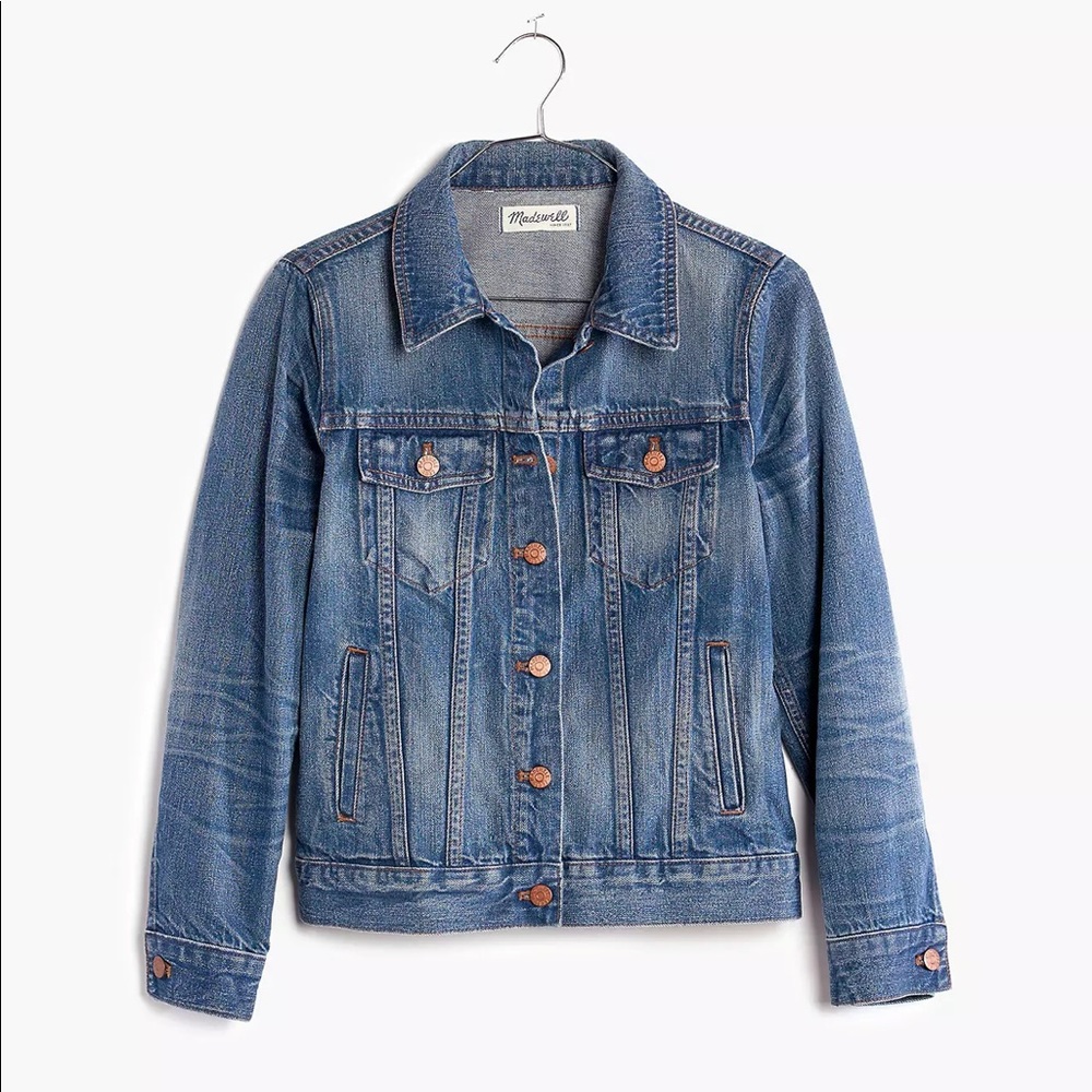 Madewell “The Jean Jacket” Denim Jacket XL